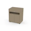 Meuble avec tablette 80 x 55 cm Taupe - LE MARQUIER