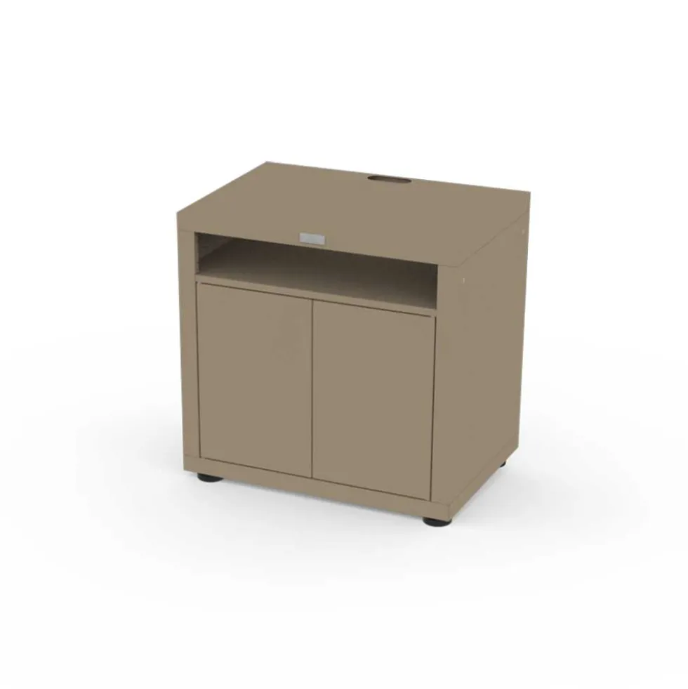 Meuble de cuisson 80 x 55 cm Taupe - LE MARQUIER