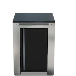 Meuble FELIX 60 cm Noir Inox - ENO