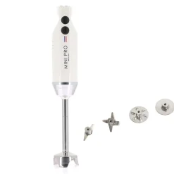 Mixeur plongeant polyvalent mini-pro Blanc 4 couteaux - DYNAMIC