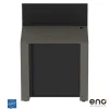 Module Plancha Surbaissé 80 cm Gris Cargo - ENO