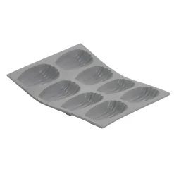 Moule en silicone 8 madeleines - DE BUYER