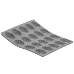 Moule en silicone 20 mini-madeleines - DE BUYER