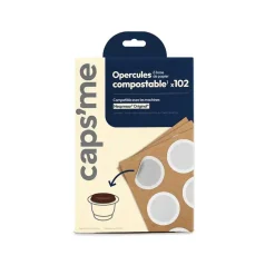 Opercules en papier compostable - CAPS ME