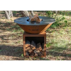 Pack Printemps Brasero Classique CORTEN Simple Cuve - GRILL CHIC