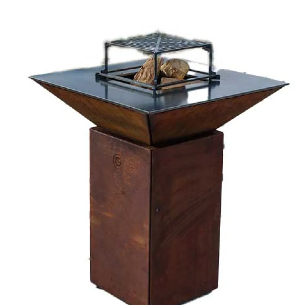 Pack Printemps Brasero Cévenol CORTEN - GRILL CHIC