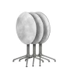 Pied de table central rabattable standard titane Horizon - LAFUMA