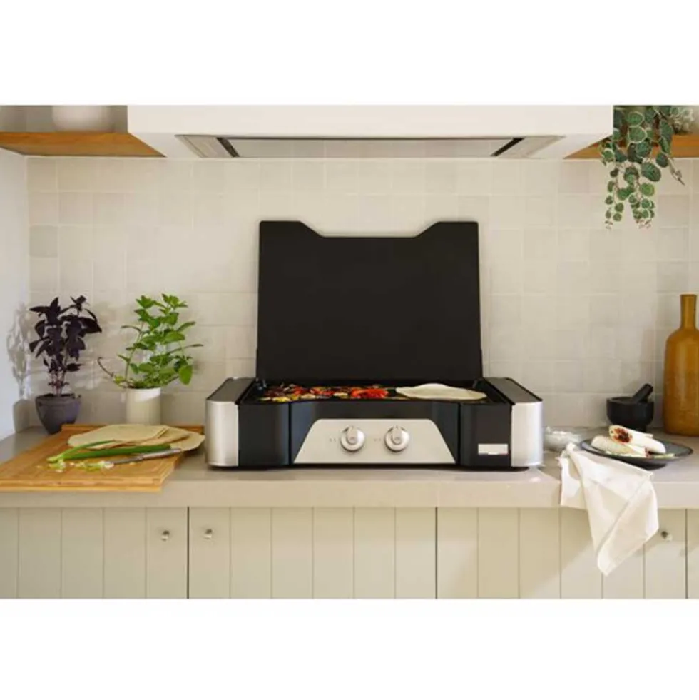 Plancha EXCLUSIVE Electrique 260 avec Couvercle OFFERT - LE MARQUIER