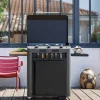 Plancha Gaz Fusion 75 sur Chariot Acier Gris Cargo - ENO