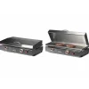 Plancha gaz inox LAGOA 2 feux avec Couvercle - PLANCHA TONIO