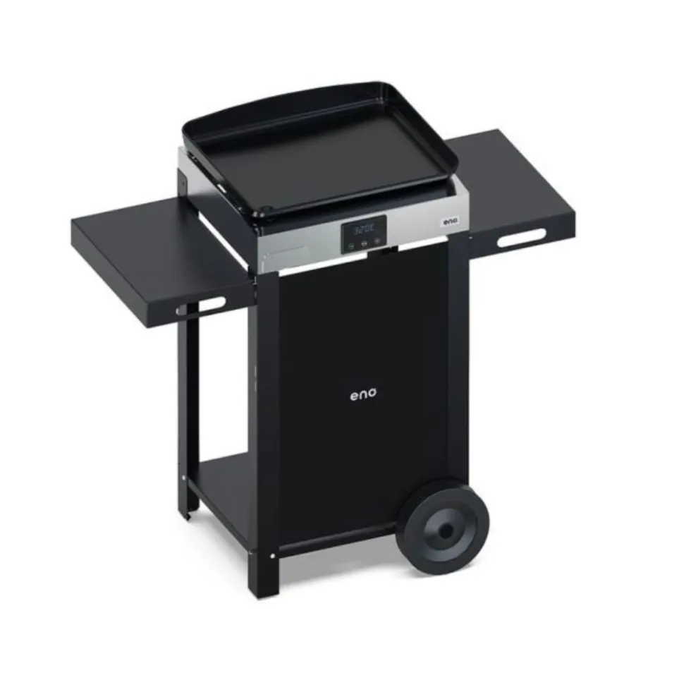 Plancha Électrique INITIAL 50 Sur Chariot Acier Noir - ENO