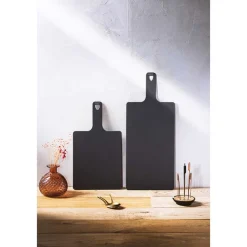 Planche apéro noire en cellulose compressée - Cristel