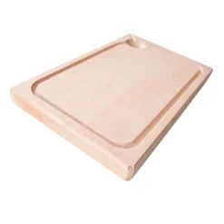 Planche à découper monobloc avec rigole en Hêtre - TOURNABOIS
