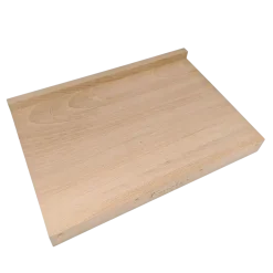 Planche à découper monobloc 2 rebords réversible en Hêtre - TOURNABOIS