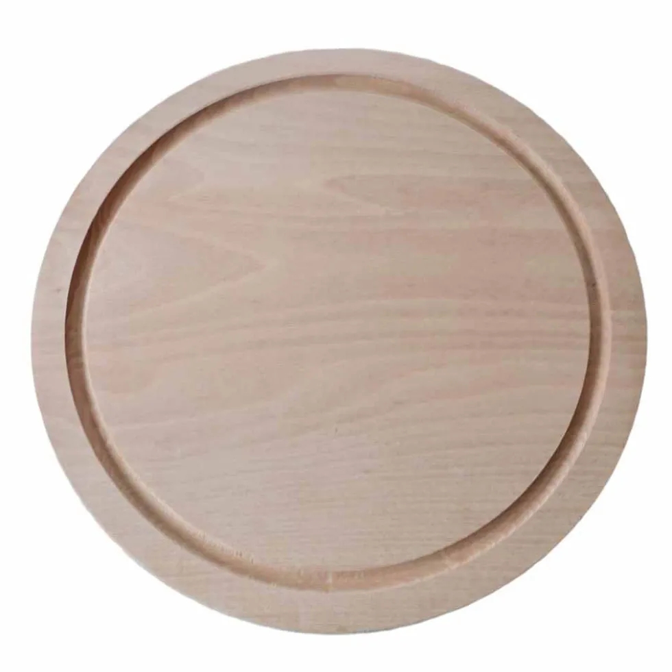 Planche à découper/Plateau rond 30cm - TOURNABOIS