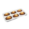 Plaque 6 madeleines gourmandes - GOBEL