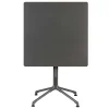 Plateau de table carré 69 cm Horizon Acier - LAFUMA