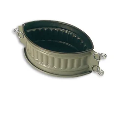 Pâté en Croûte Exopan Ovale à Côtes 18 x 11 x 7,5 cm - MATFER
