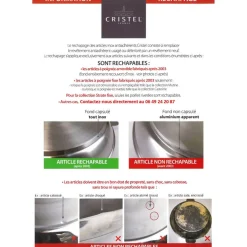 Rechapage Wok - CRISTEL