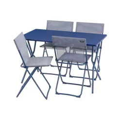 Salon de jardin Table pliante 4 chaises Balcony - LAFUMA