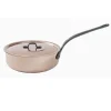 Sauteuse Cuivre Céramique B'chef avec couvercle inclus - BAUMALU