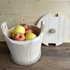 Seille Patatière en bois - Le Comptoir de France