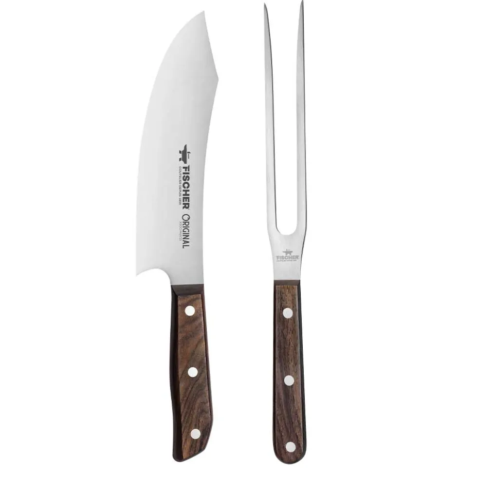 Set Barbecue avec couteau et fourchette - FISCHER