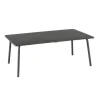 Table basse rectangulaire extérieure en acier Vence 102x59 cm - LAFUMA