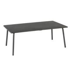 Table basse rectangulaire extérieure en acier Vence 102x59 cm - LAFUMA