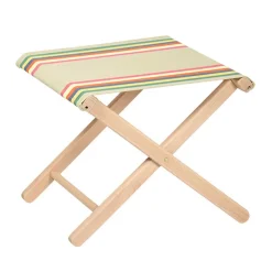 Tabouret toile MAULEON Lin - ARTIGA