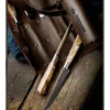 Trousse en cuir et kit de 6 couteaux à steak BBR - FISCHER