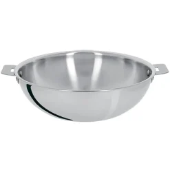 Wok inox Casteline poignée amovible - CRISTEL